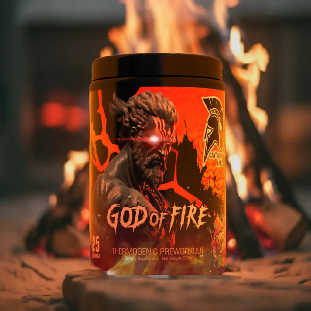 God of fire pre-workout in Melbourne, FL at Fitness Society