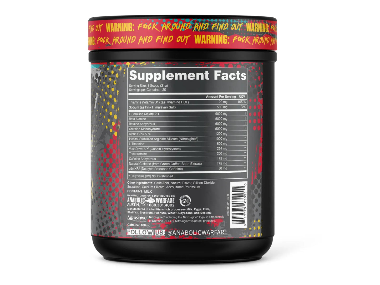 anabolic warfare defcon 1