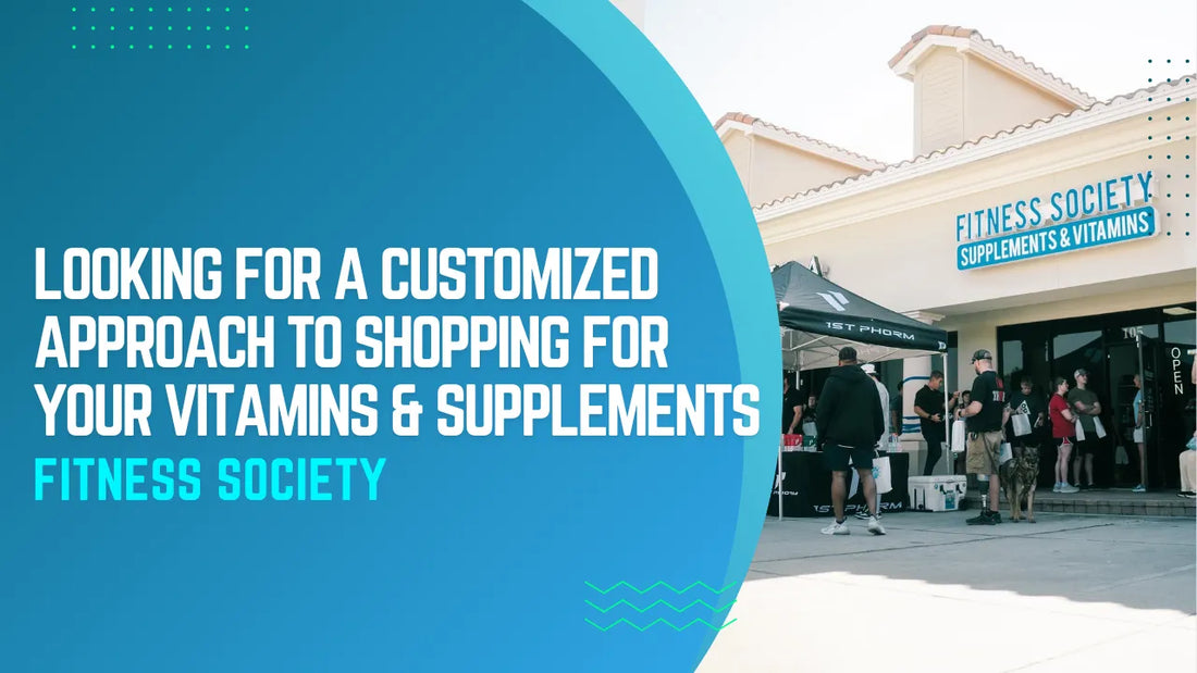 Why Fitness Society is Your Go-To Supplement Store in Melbourne,Florida