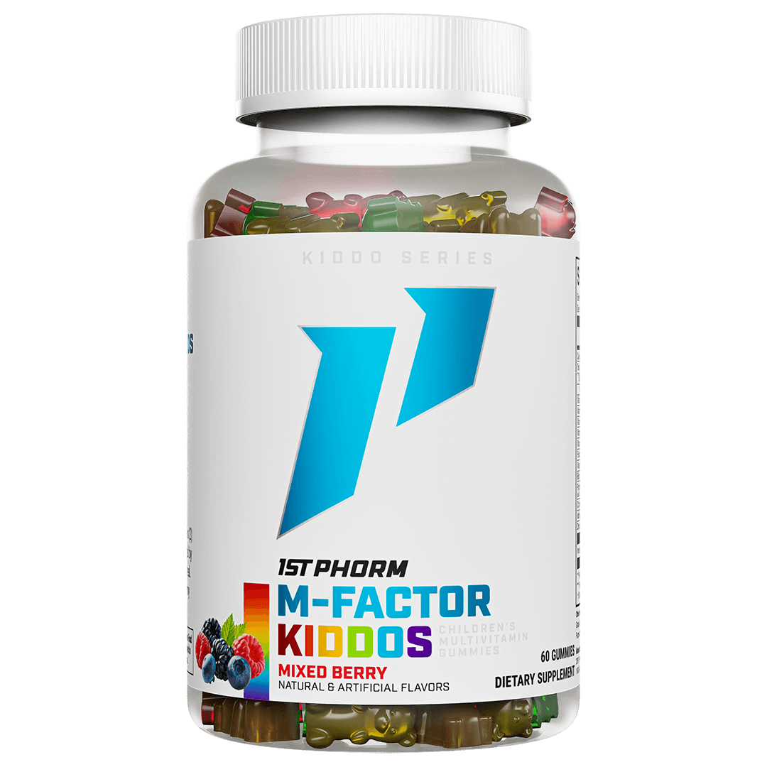 1st Phorm M-Factor Kiddos at Fitness Society - children's multivitamin for optimal growth and development available at supplements near me in Melbourne, Florida"