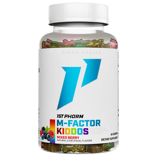 1st Phorm M-Factor Kiddos at Fitness Society - children's multivitamin for optimal growth and development available at supplements near me in Melbourne, Florida"