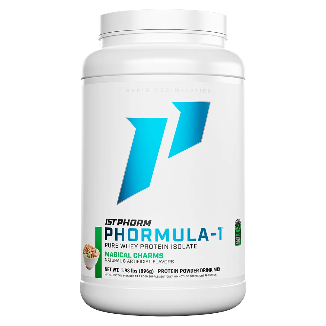 Magical Charms 1st Phorm Phormula-1 protein powder - high-quality whey protein isolate available at our health store and supplement store near you in Melbourne, Florida