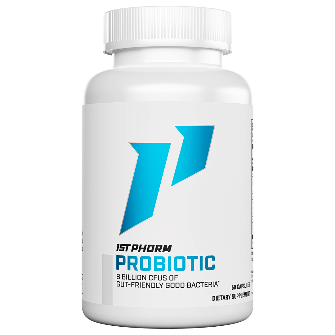 1st Phorm Probiotic at Fitness Society - digestive health supplement with beneficial bacteria strains available at supplements near me in Melbourne, Florida