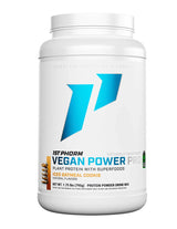 Iced Oatmeal Cookie 1st Phorm Vegan protein powder at Fitness Society - plant-based protein supplement available at our health store and supplement store near you in Melbourne, Florida