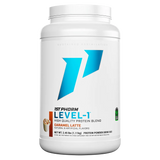 Caramel latte 1st Phorm Level 1 protein powder at Fitness Society - sustained assimilation protein blend available at our health store and supplement store near you in Melbourne, Florida"