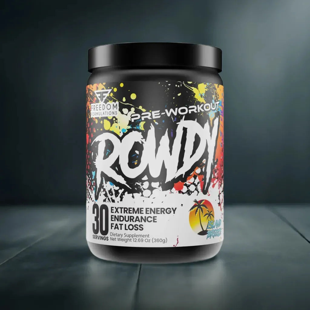 Rowdy Island Breeze pre-workout in Melbourne, FL