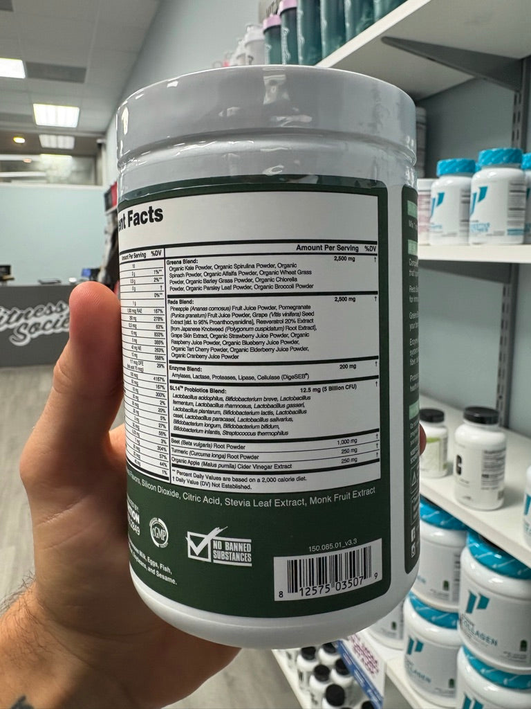 Greens powder for bloating
NutraOne