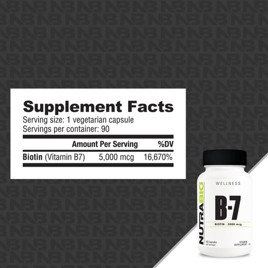 NutraBio Vitamin-B7