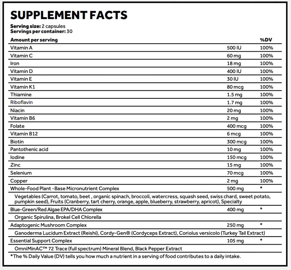 Heart+ supplement facts in Melbourne, FL