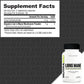 Nutrabio Lion's Mane supplement facts