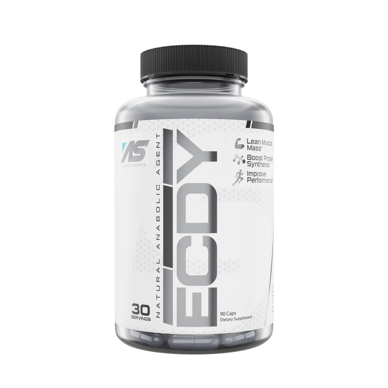 Alpha Supps ECDY at Fitness Society - natural anabolic support for muscle growth available at supplements near me in Melbourne, Florida