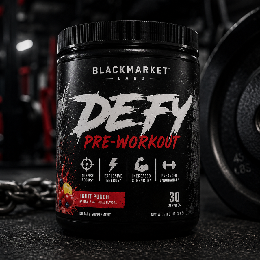 Black Market Labz Defy Pre Workout