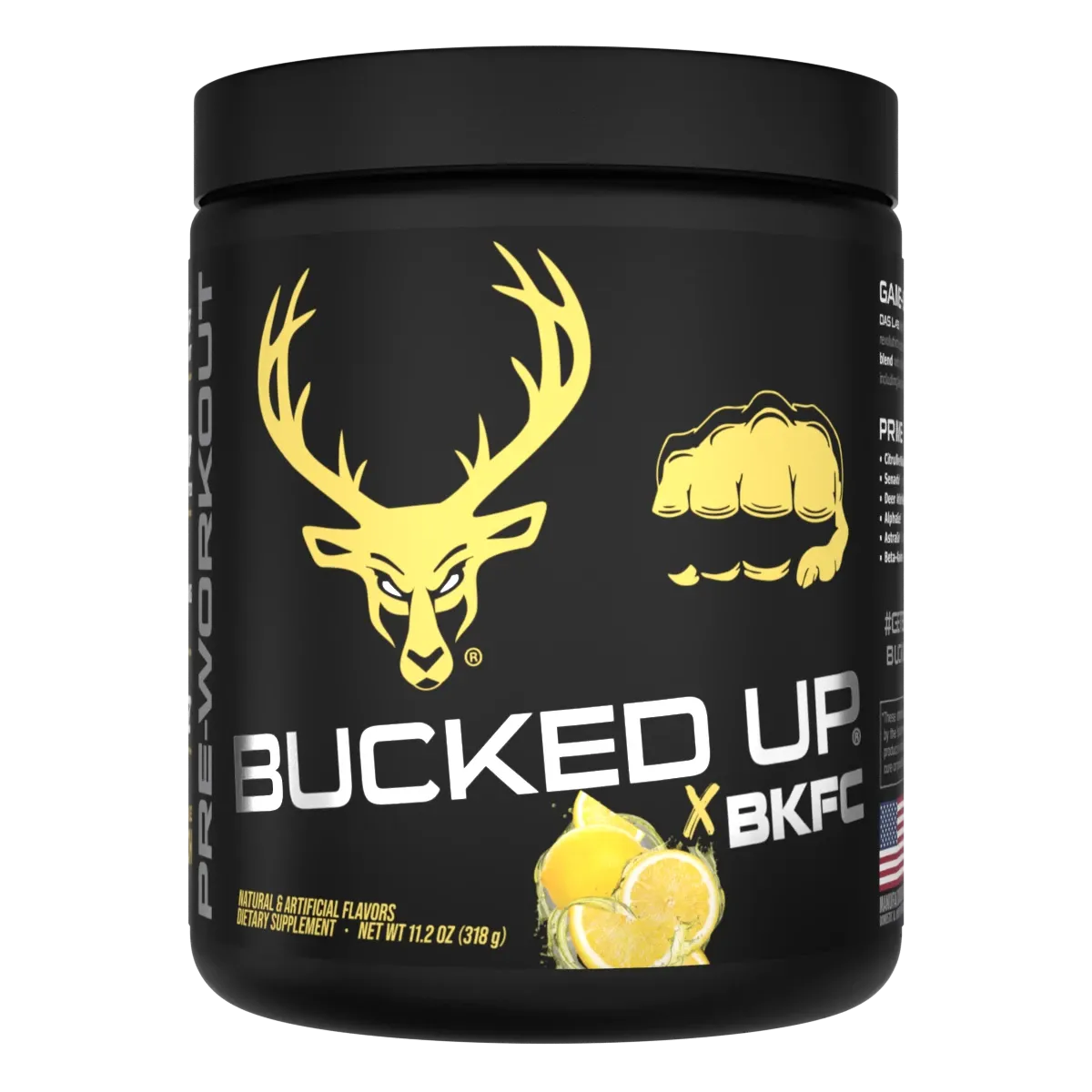 Bucked Up Pre Workout White Gummy Deer Bucked Up Pre Workout White Gummy Deer
