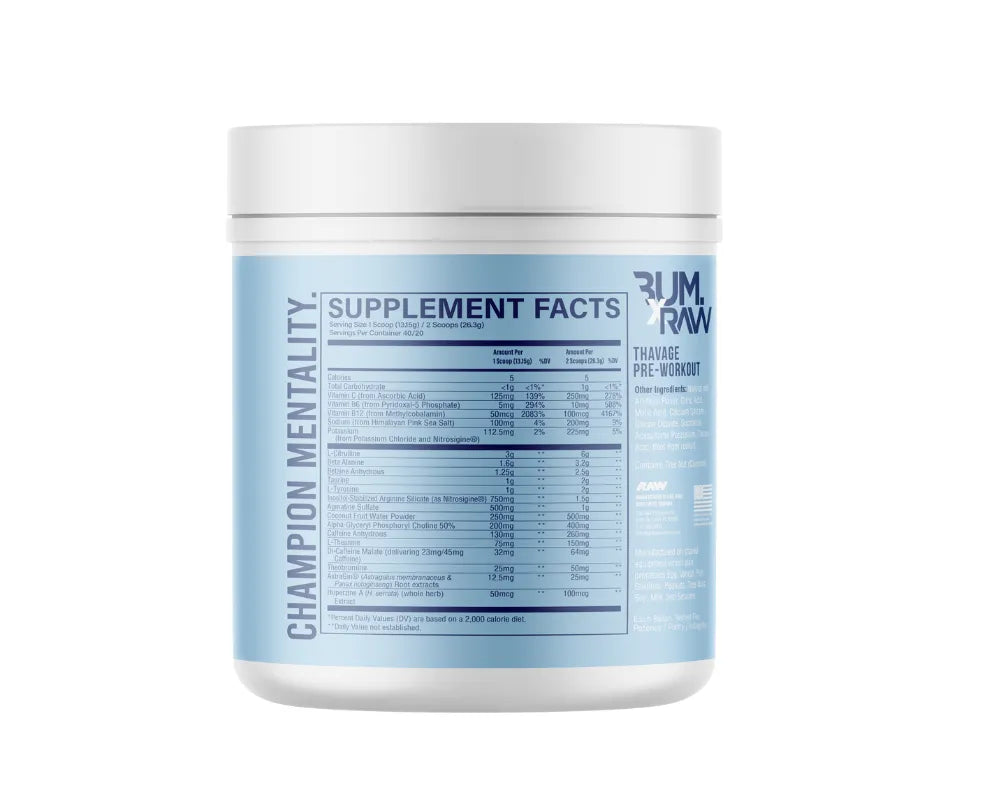 BUM Preworkout