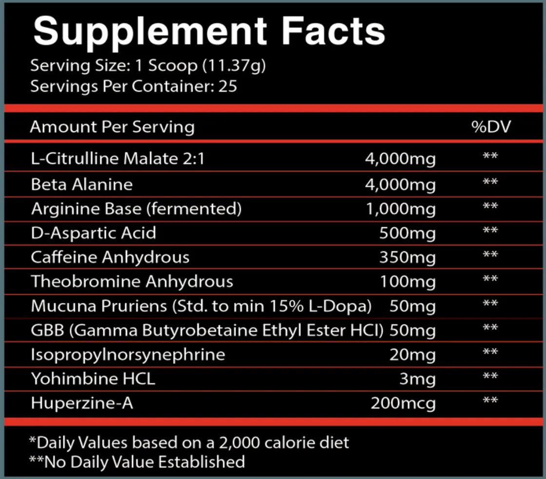 thermogenic pre-workout