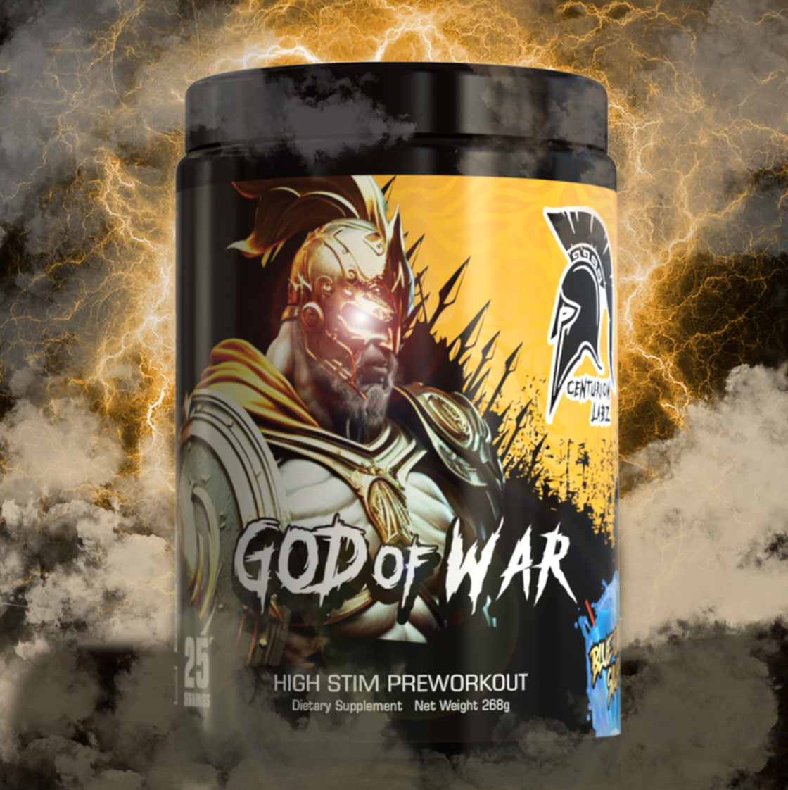 Centurion labs god of war high stim pre-workout