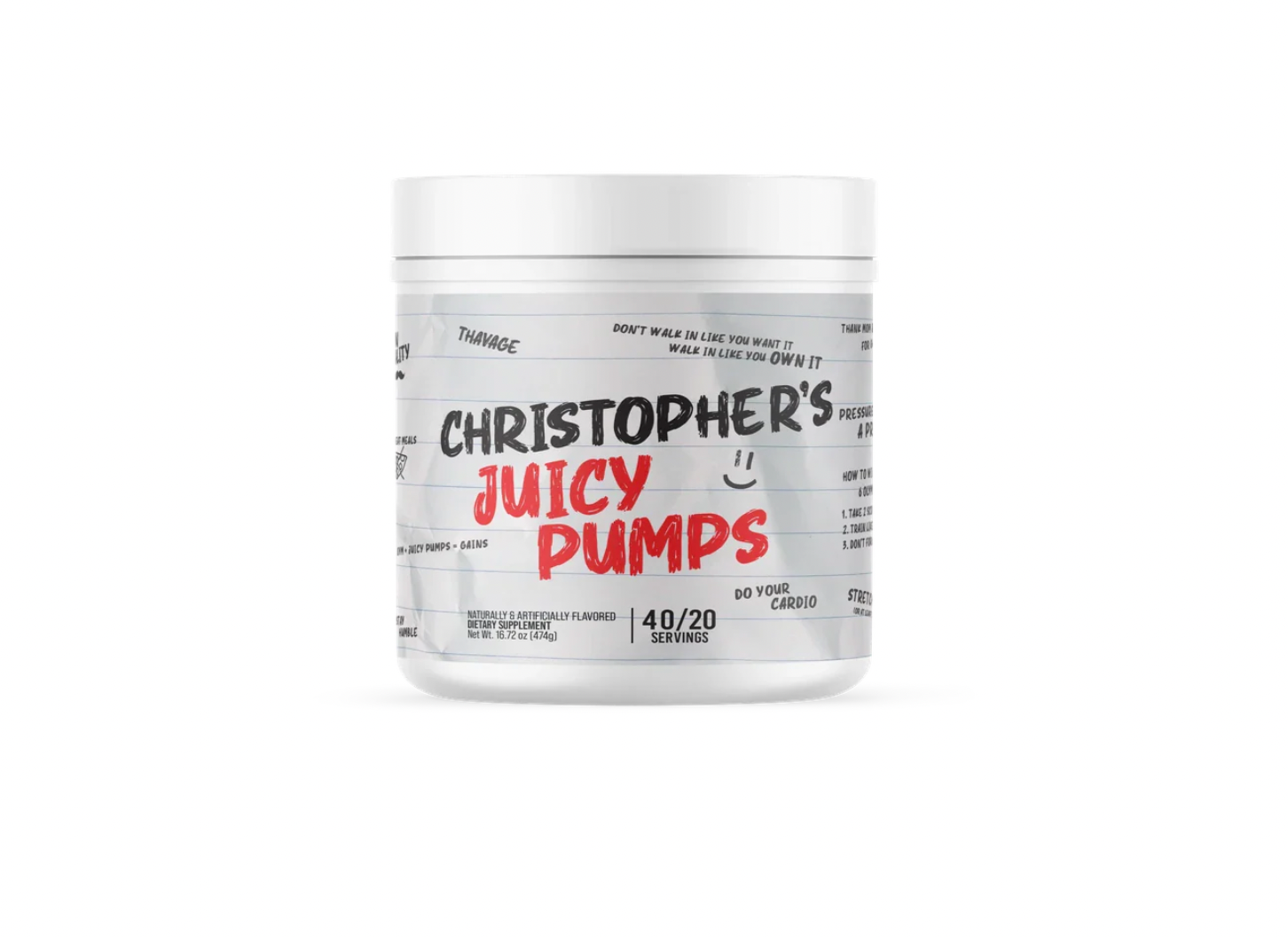 Raw nutrition pump formula