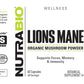 Nutrabio Lion's Mane information