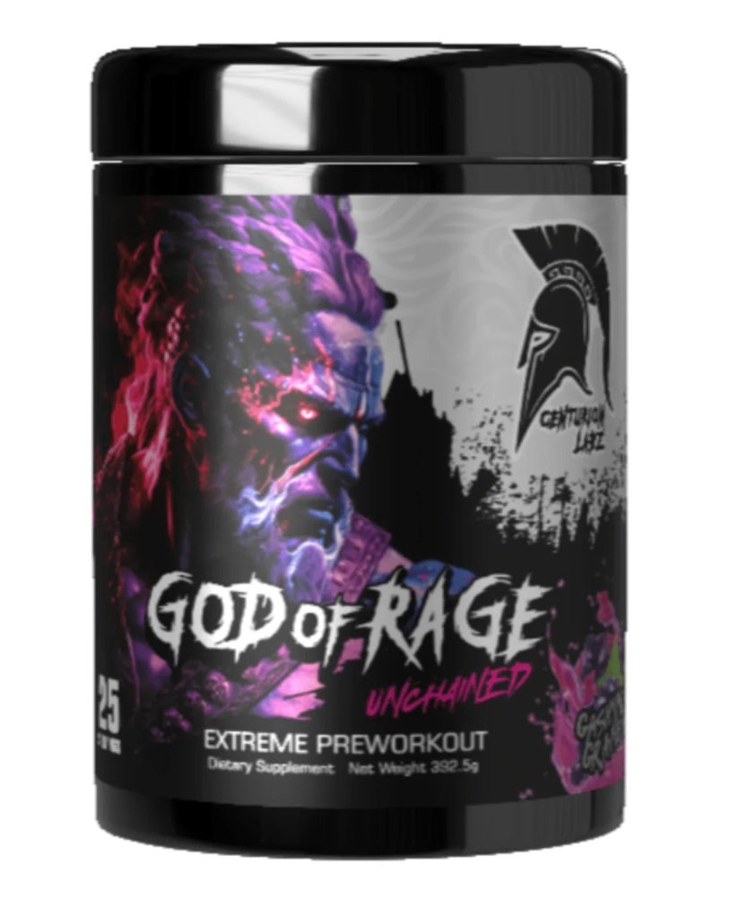 God of Rage Gashing Grape pre workout