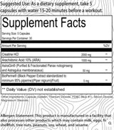 Creamax in Melbourne, FL - High Dose Creatine Supplement ingredients