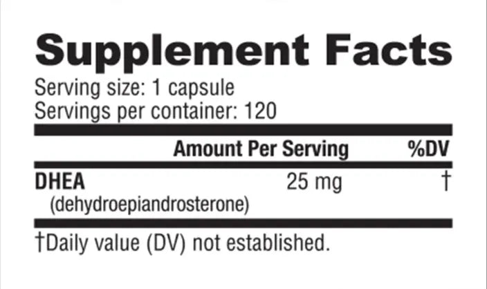 DHEA (dehydroepiandrosterone) at a supplement store near you