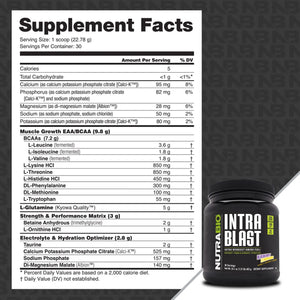 Secondary Image for Nutrabio Intra Blast