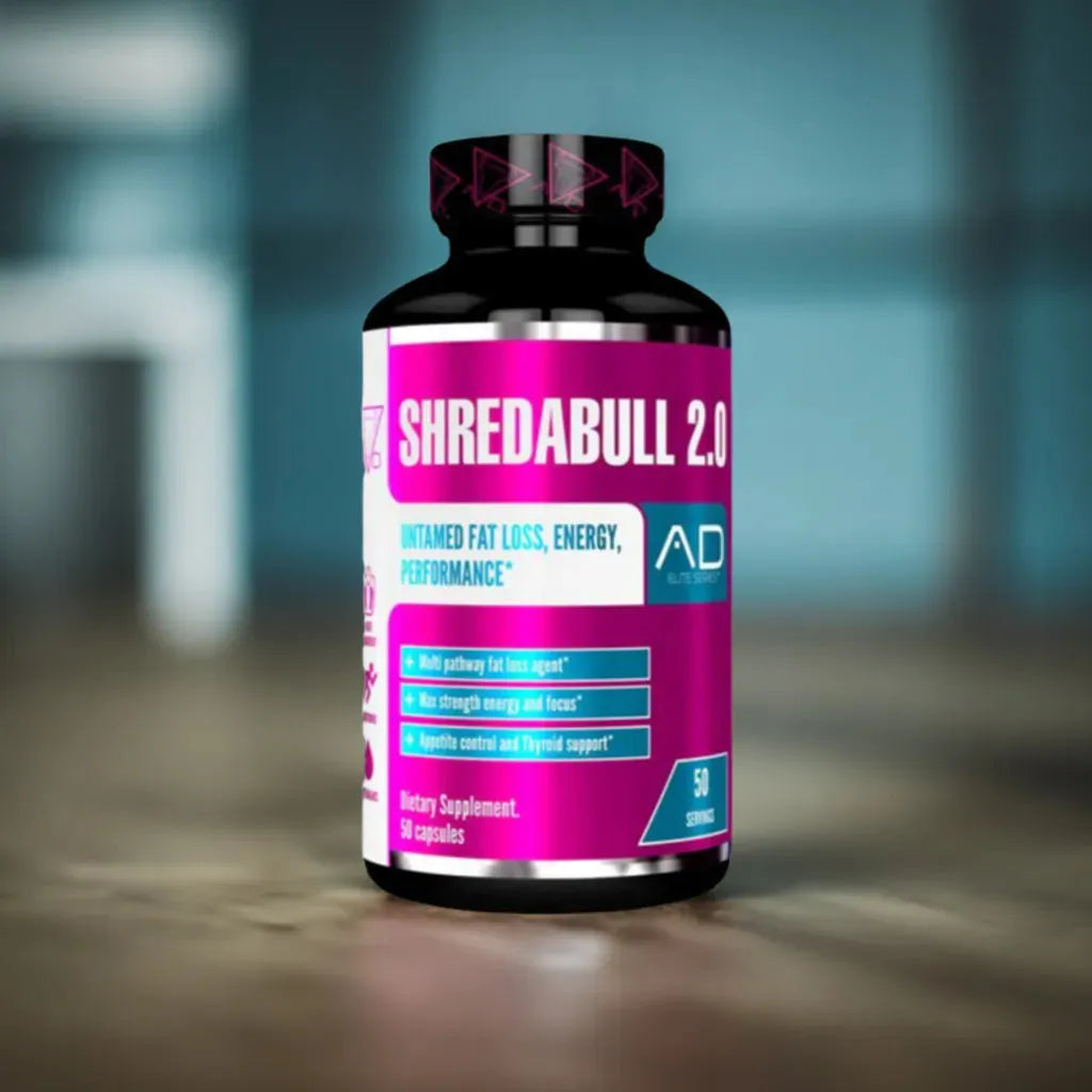 Vitamins and Supplements Shredabull 2.0 Project Ad