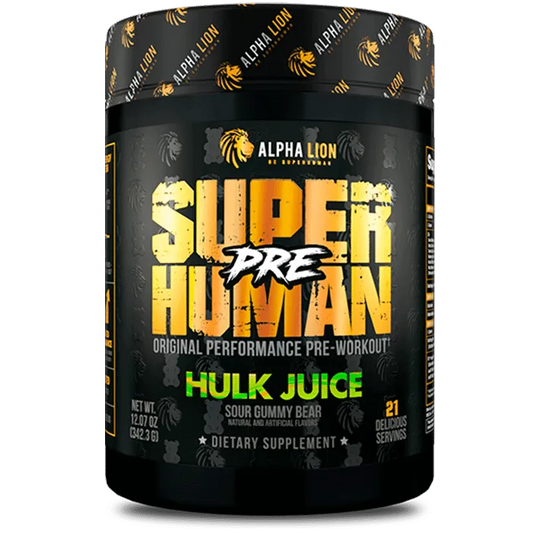 Alpha Lion Super Human at Fitness Society - powerful pre-workout supplement for maximum energy and performance available at supplements near me in Melbourne, Florida