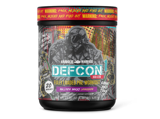 Defcon 1 pre-workout anabolic warfare