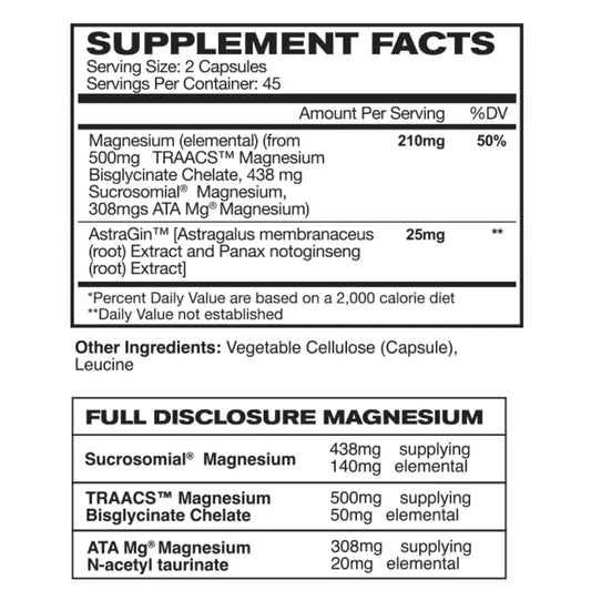 tri-blend of magnesium at Fitness Society