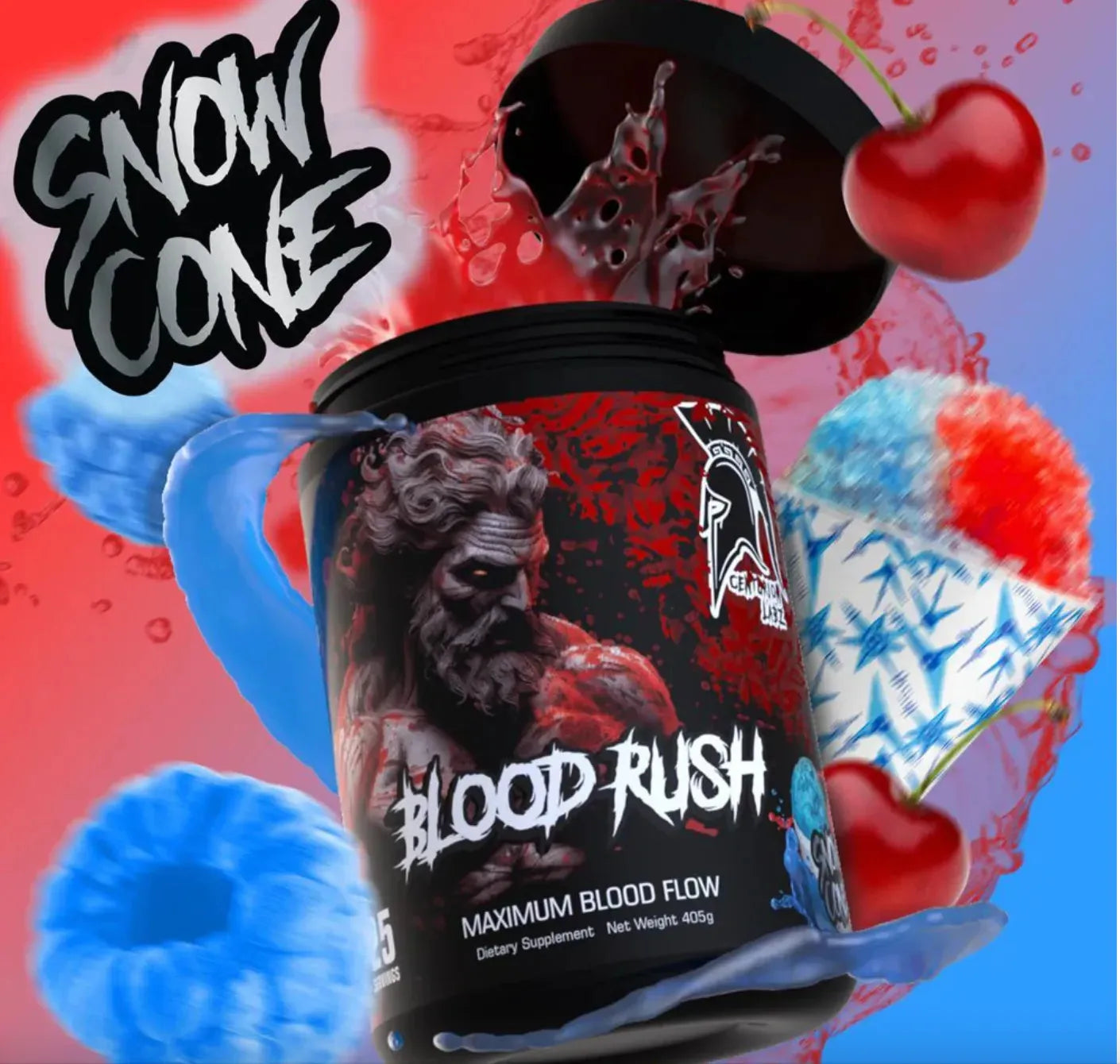 Centurion Labz Blood Rush non stim pre-workout