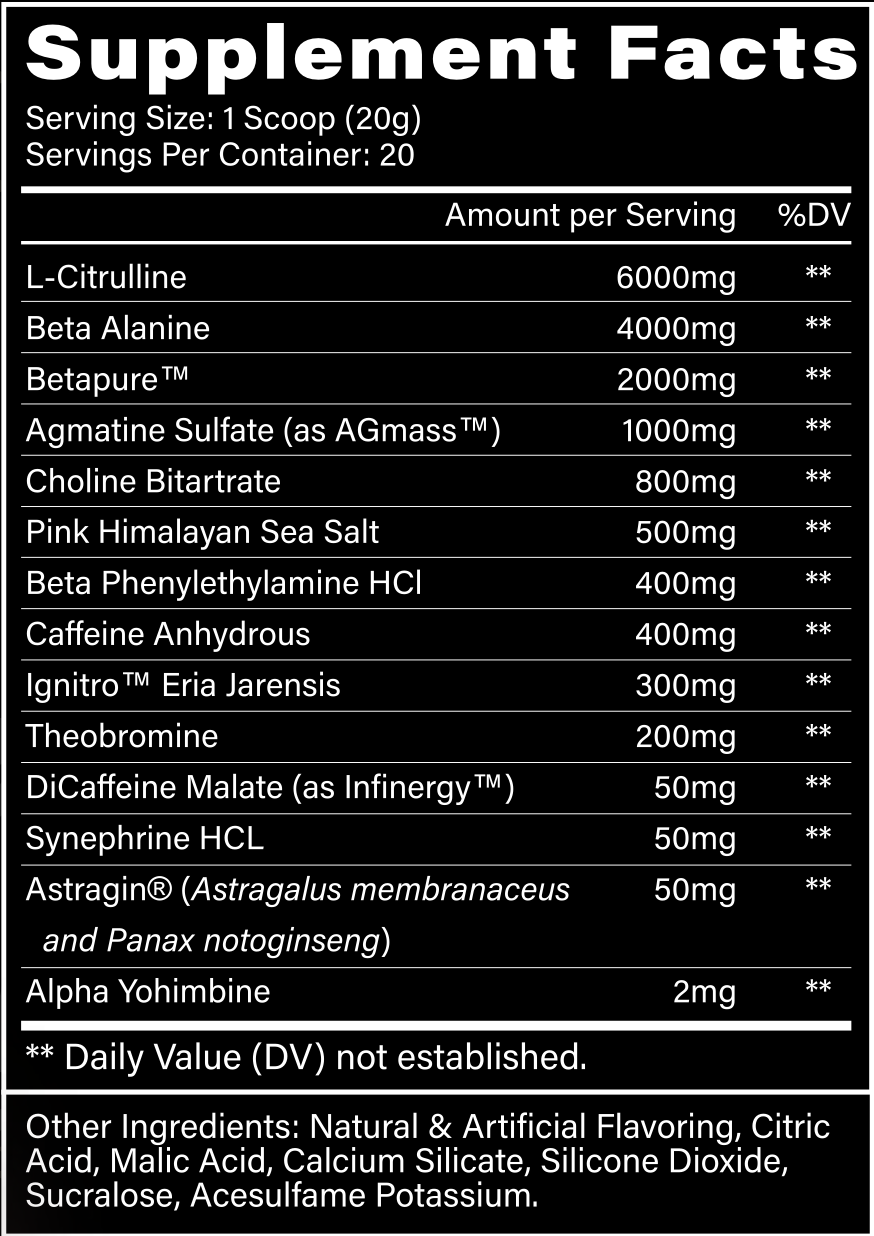 Stim Thugga Pre-Workout