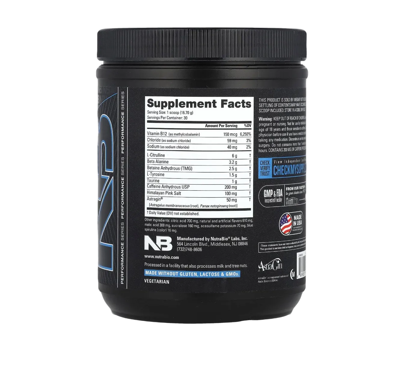 Nutrabio Base Pre-Workout