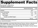 carb powder for workout fuel

