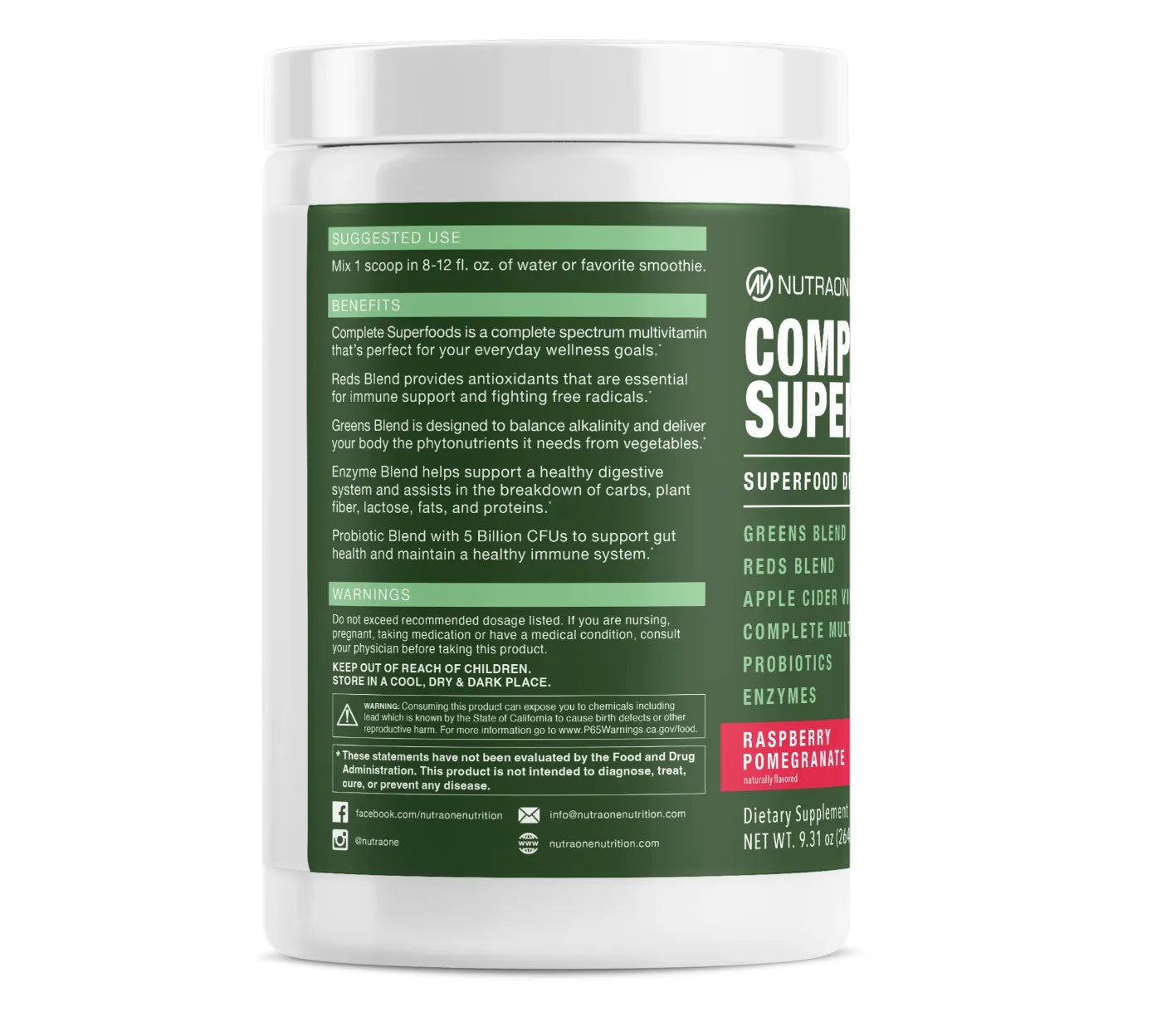 Complete Super Food NutraOne