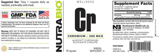 chromium supplements
