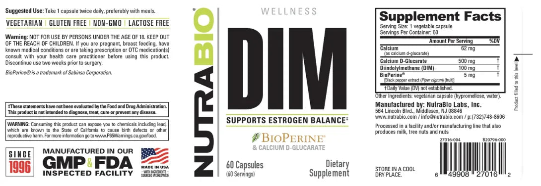 DIM supplements