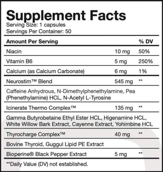 Shredabull 2.0 Fatburner