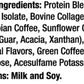 Best Coffee Flavored Protein