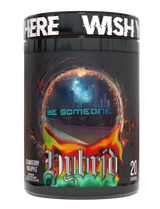 Black supplement container with colorful design and text on a white background

hybrid kilo labs pre workout