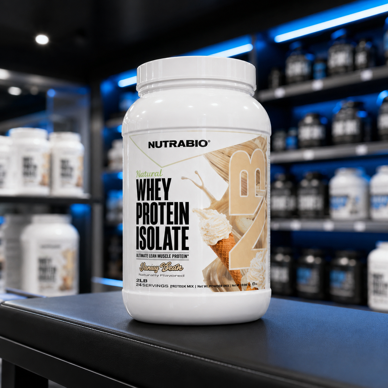 Nutrabio Natural Whey Protein Isolate