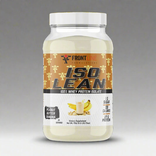 Frontline iso protein peanut butter banana