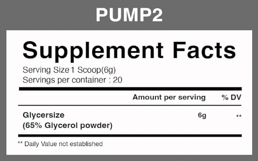 Raw nutrition pump